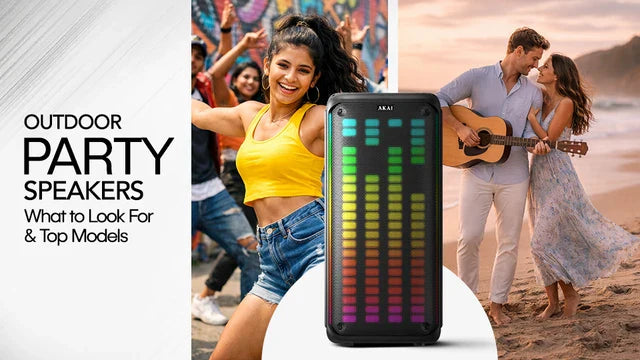 Outdoor Party Speakers What to Look For & Top Models