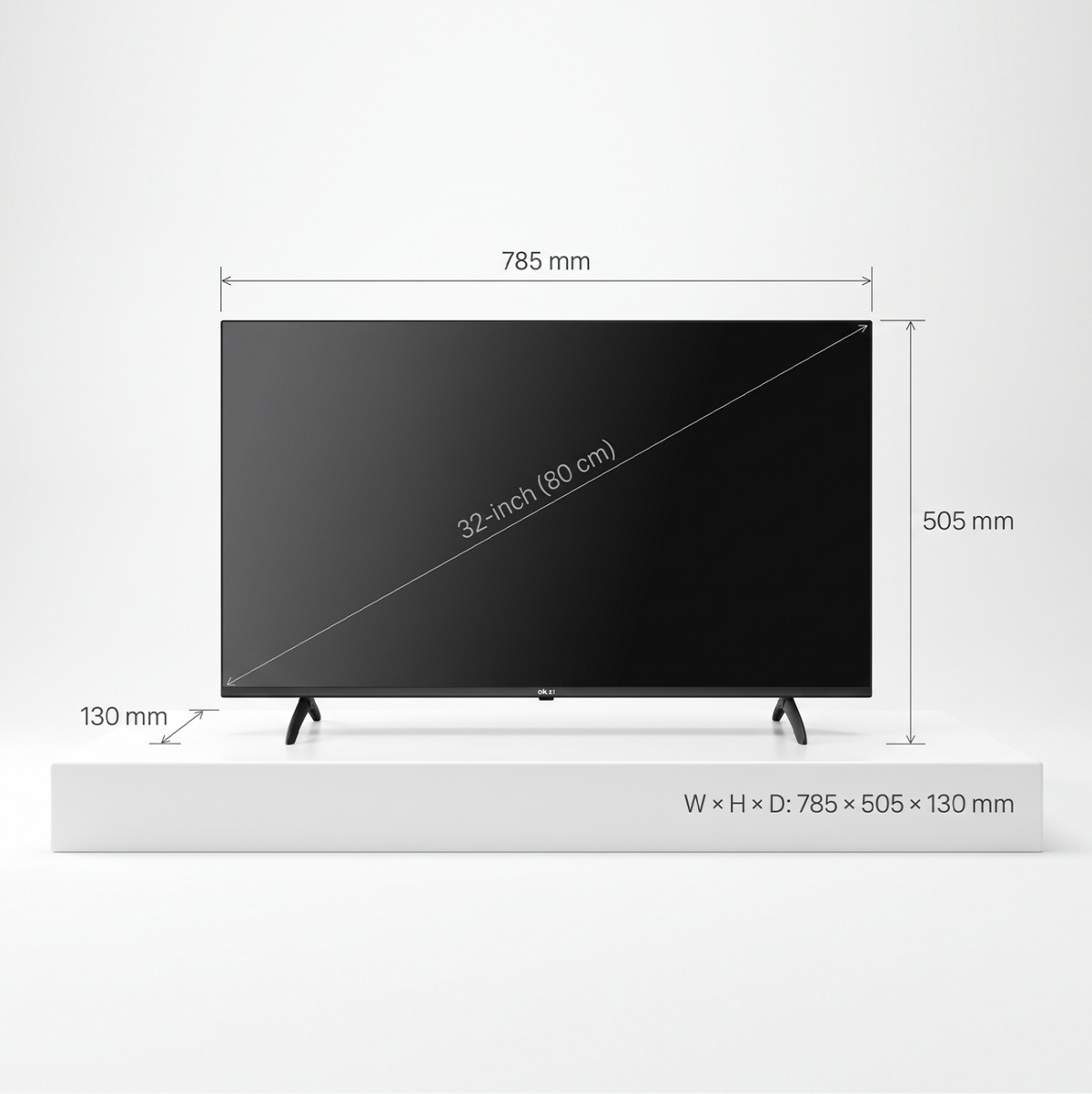 AKAI 43 Inch QLED Powerview