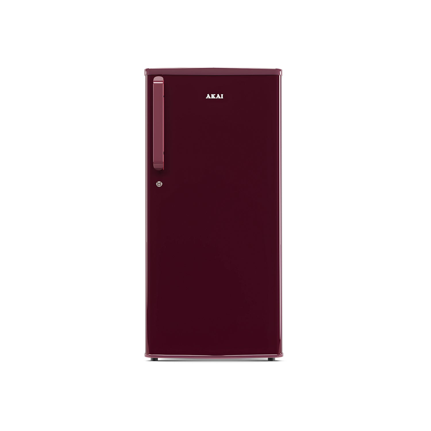 あ*ね様 ヤマザキ 冷温庫 6段 赤 Akai 165L, 1 Star, Single Door Direct Cool Refrigerator (Solid