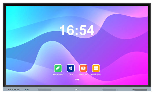 AKAI 165 cm (65 inch) Interactive Flat Panel Display| AKAI India