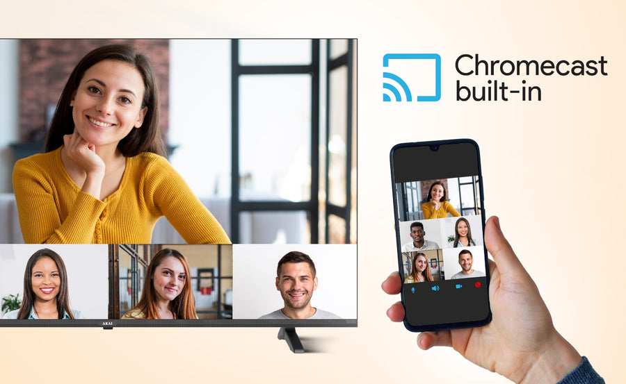Chromecast Built-in Smart Connectivity. Smart TV. Smart Life.