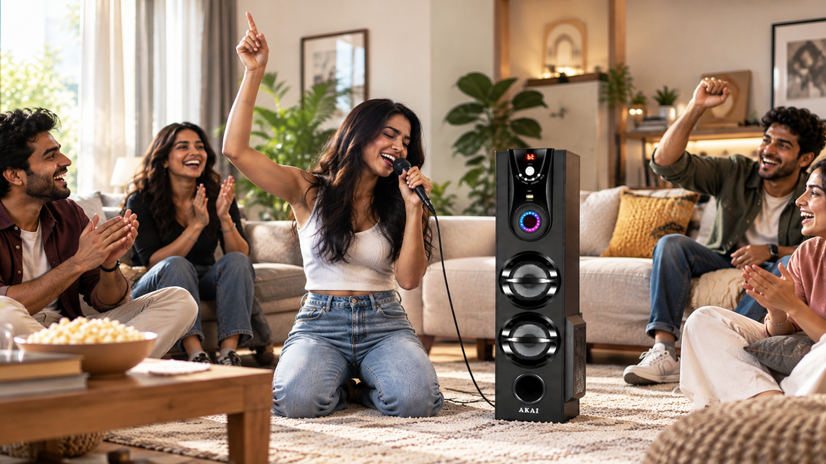 AKAI TWS-600Max Bluetooth Tower Speaker