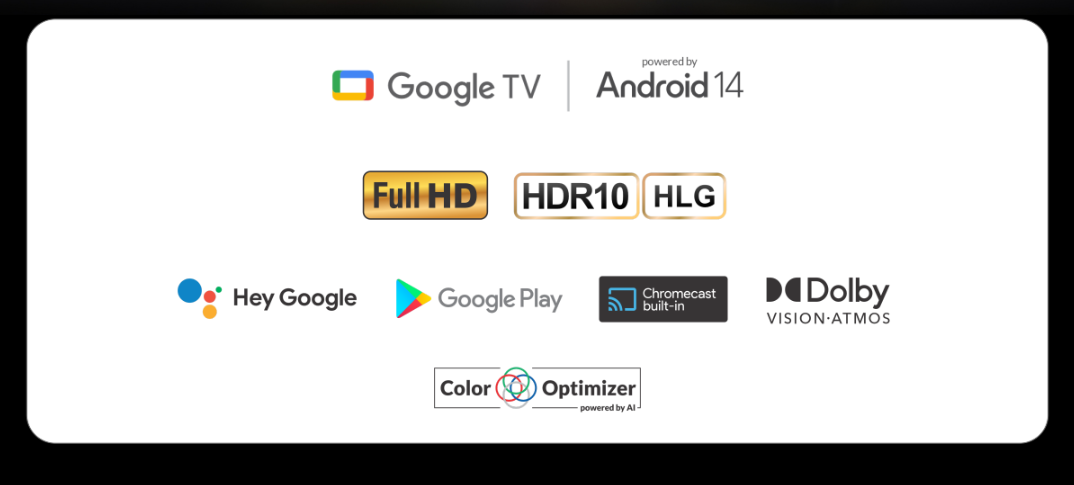 AKAI 43" Smart Google TV + 60W Soundbar Combo
