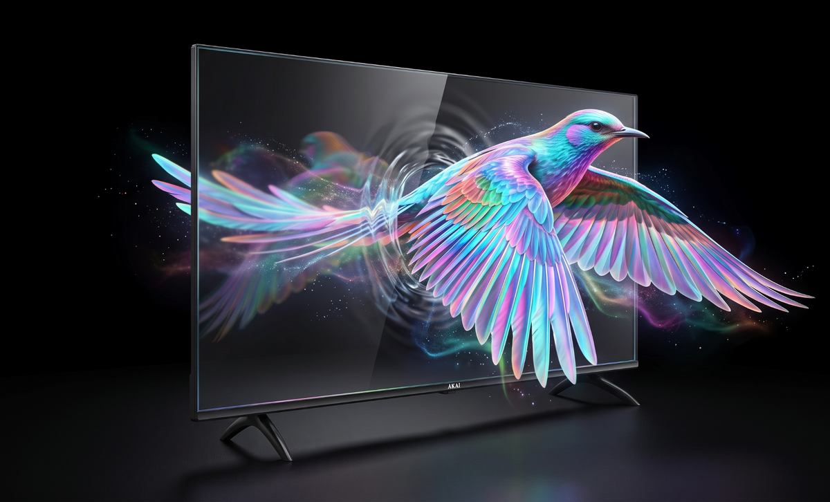 AKAI 43" 4K QLED TV + 60W Soundbar Combo