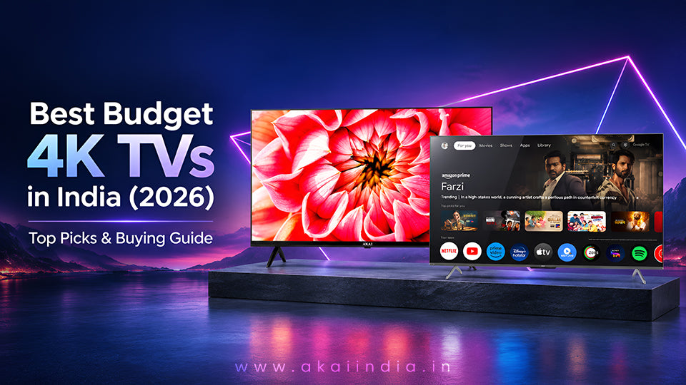 Best Budget 4K TVs in India (2026): Top Picks &amp; Buying Guide