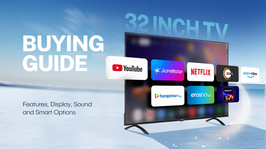 32 Inch TV Buying Guide: Features, Display, Sound and Smart Options