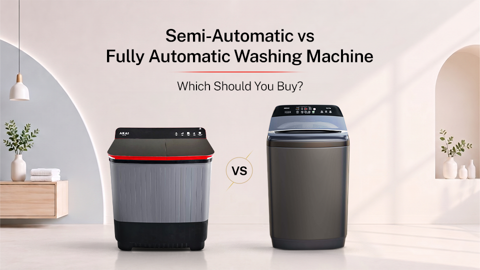 Semi Automatic vs Fully Automatic Washing Machine: Which Should You Buy?