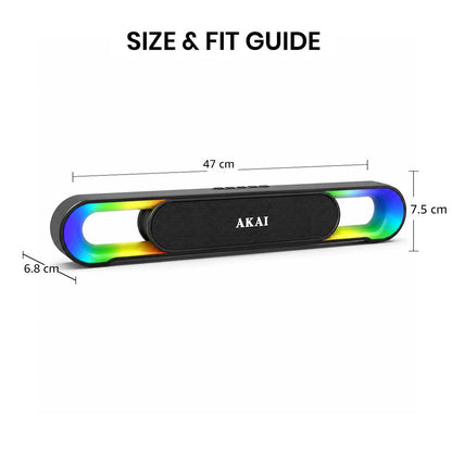 AKAI SB-24 Bluetooth Soundbar 24W RMS