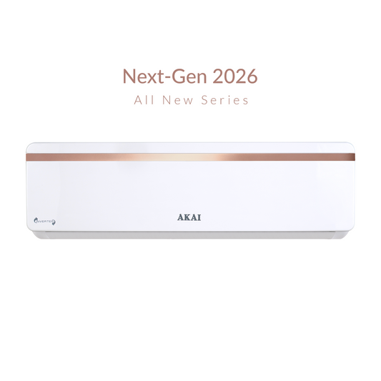Akai Nilgiree 1.5 Ton 3-Star Inverter AC, Flexi Mode 8-in-1, (Cools at 55°C degrees, 100% Copper, AKSI-183PQE, 2026 Model)