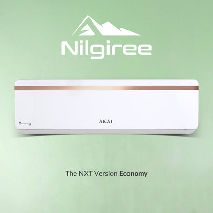 Akai Nilgiree 1 Ton 3-Star Inverter AC, Flexi Mode 8-in-1 (Frost Self-Clean, Cools at 55°C degrees, 100% Copper, AKSI-183E1PQE, 2026 Model)