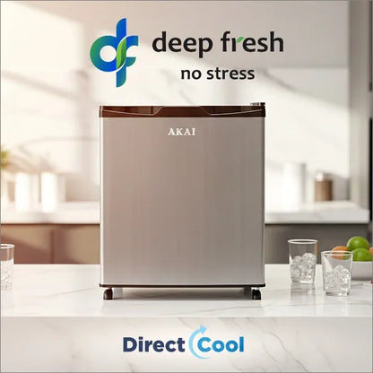 AKAI 50 (L) Direct Cool Single Door Refrigerator – Manual Defrost, Compact Home Fridge 1 Star-AKDD502-PHLG | AKAI Indiaa