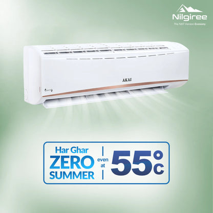 Akai Nilgiree 1.5 Ton 3-Star Inverter AC, Flexi Mode 9-in-1, (Cools at 55°C degrees, 100% Copper, AKSI-183PQA, 2026 Model)