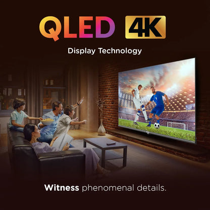 AKAI 109cm (43 Inch) 4K Ultra HD Smart Google QLED TV