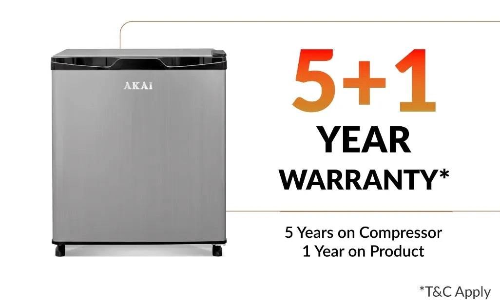 AKAI 50 (L) Direct Cool Single Door Refrigerator – Manual Defrost, Compact Home Fridge 1 Star-AKDD502-PHLG | AKAI Indiaa