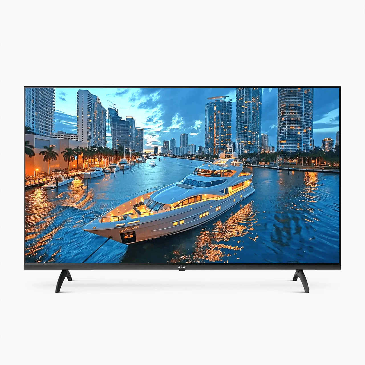 AKAI 139cm (55 Inch) 4K Ultra HD Smart Google QLED TV |Android 14 | Power View