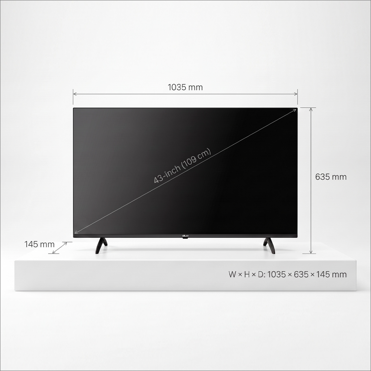 AKAI 43 Inch QLED TV