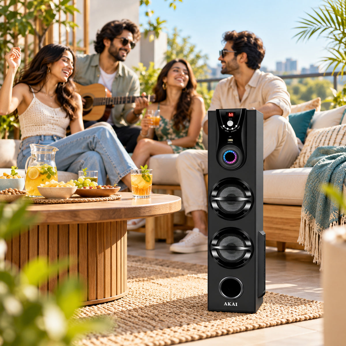 AKAI TWS-600Max Bluetooth Tower Speaker