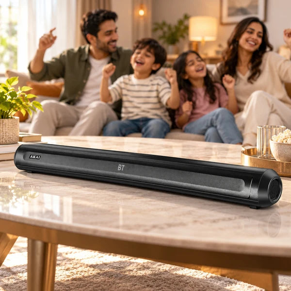 AKAI 43" 4K Ultra HD QLED Google TV + 60W Soundbar Combo