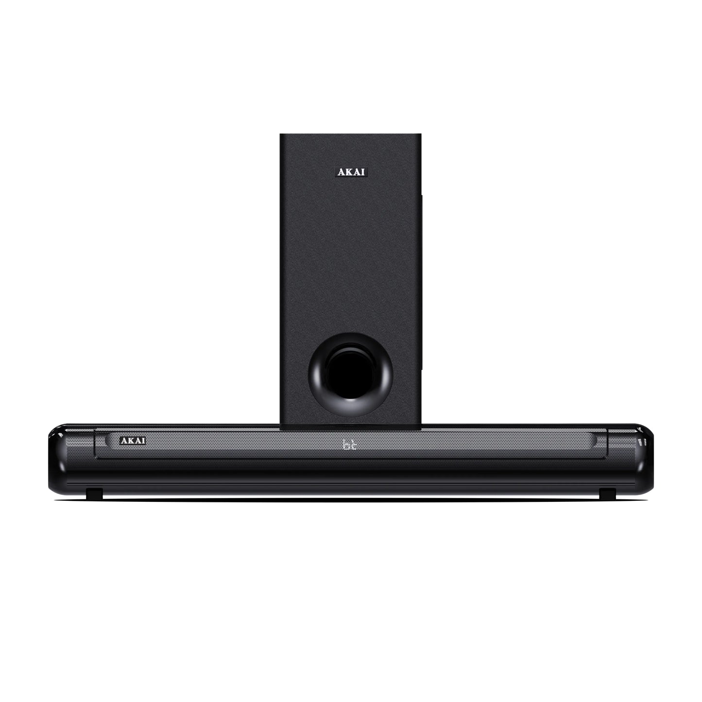 AKAI SB-100 2.1 Channel Soundbar Speaker with Wired Subwoofer |100W RMS |5.25'' Subwoofer | High Bass Performance |LED Display | Class D Amplifier
