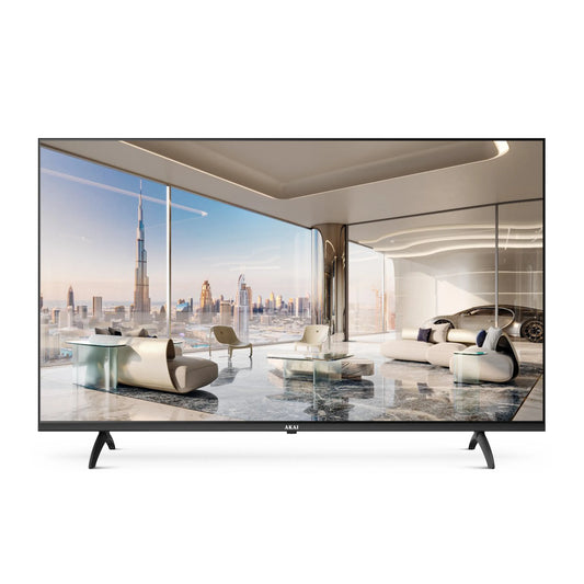 AKAI 190cm (75 Inch) 4K Ultra HD Smart Google QLED TV |Android 14 | Power View