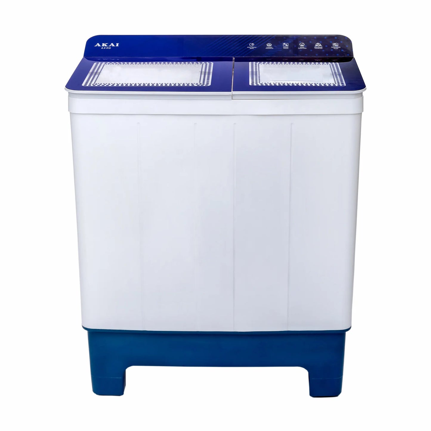 AKAI 8.5Kg Semi-Automatic Washing Machine AKSA-85CBTG(Blue)