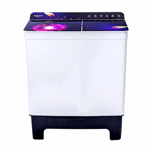 AKAI 8.5 Kg Semi Automatic Washing Machine AKSA-85CVFG(Purple)