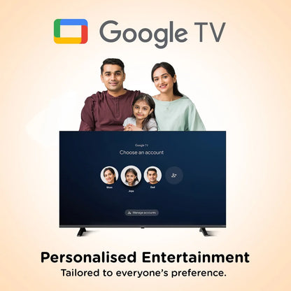 AKAI 109cm (43 Inch) 4K Ultra HD Smart Google QLED TV