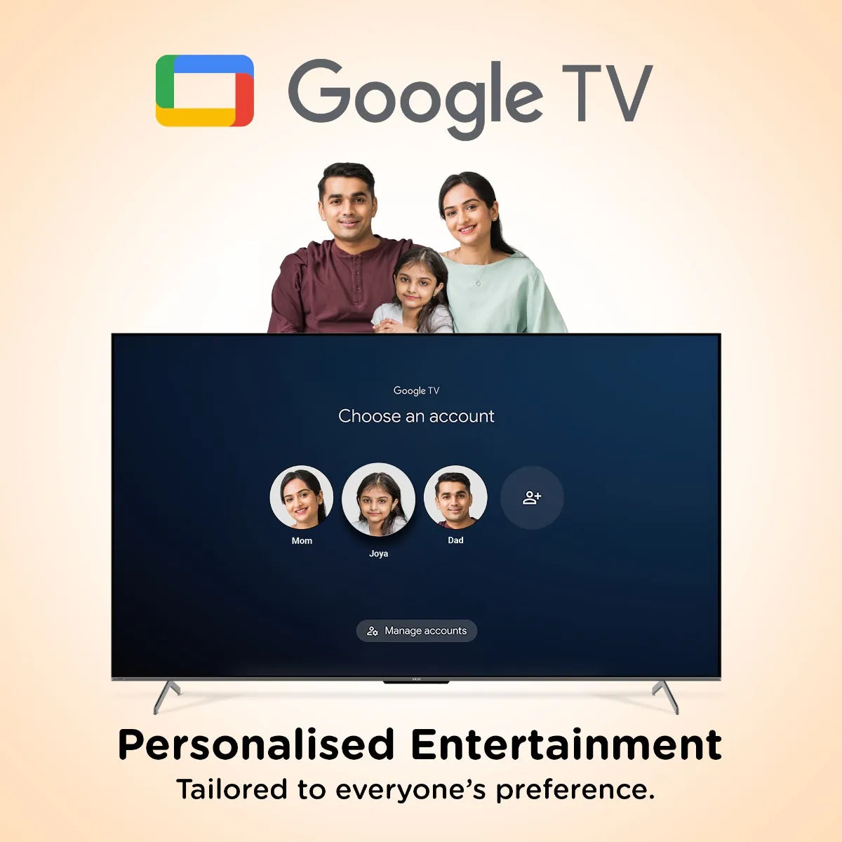 AKAI 218cm (86 Inch) 4K Ultra HD Smart Google TV