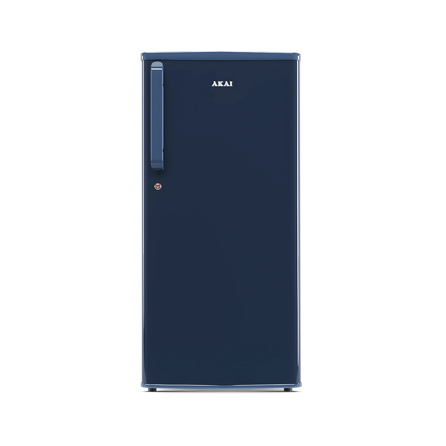 Akai 190L, 1 Star, Single Door Direct Cool Refrigerator (Solid Plain Blue) (AKDD2102-PSPB)