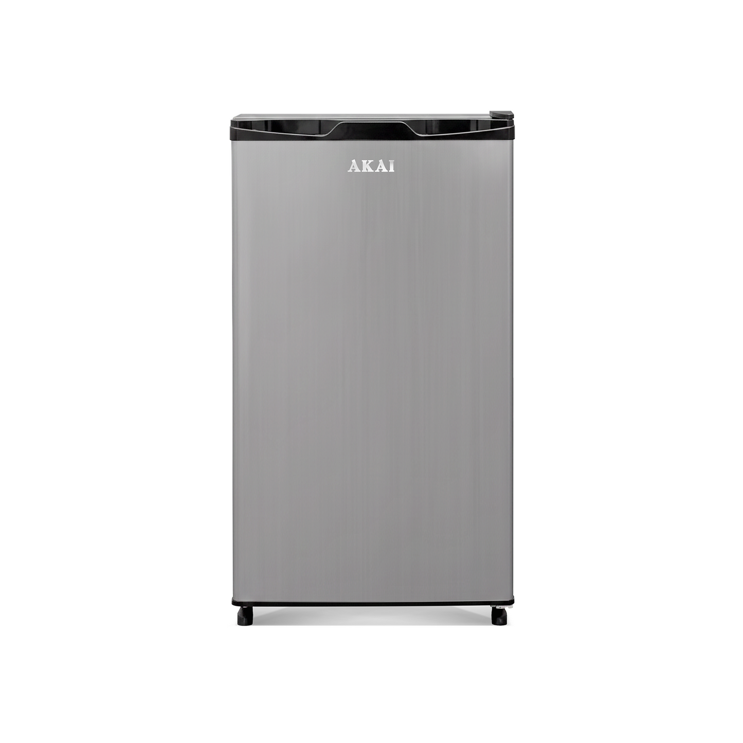 Akai 92L, 1 Star, Single Door Direct Cool Refrigerator (Hairline Grey Sliver) (AKDE1001-NHLS)