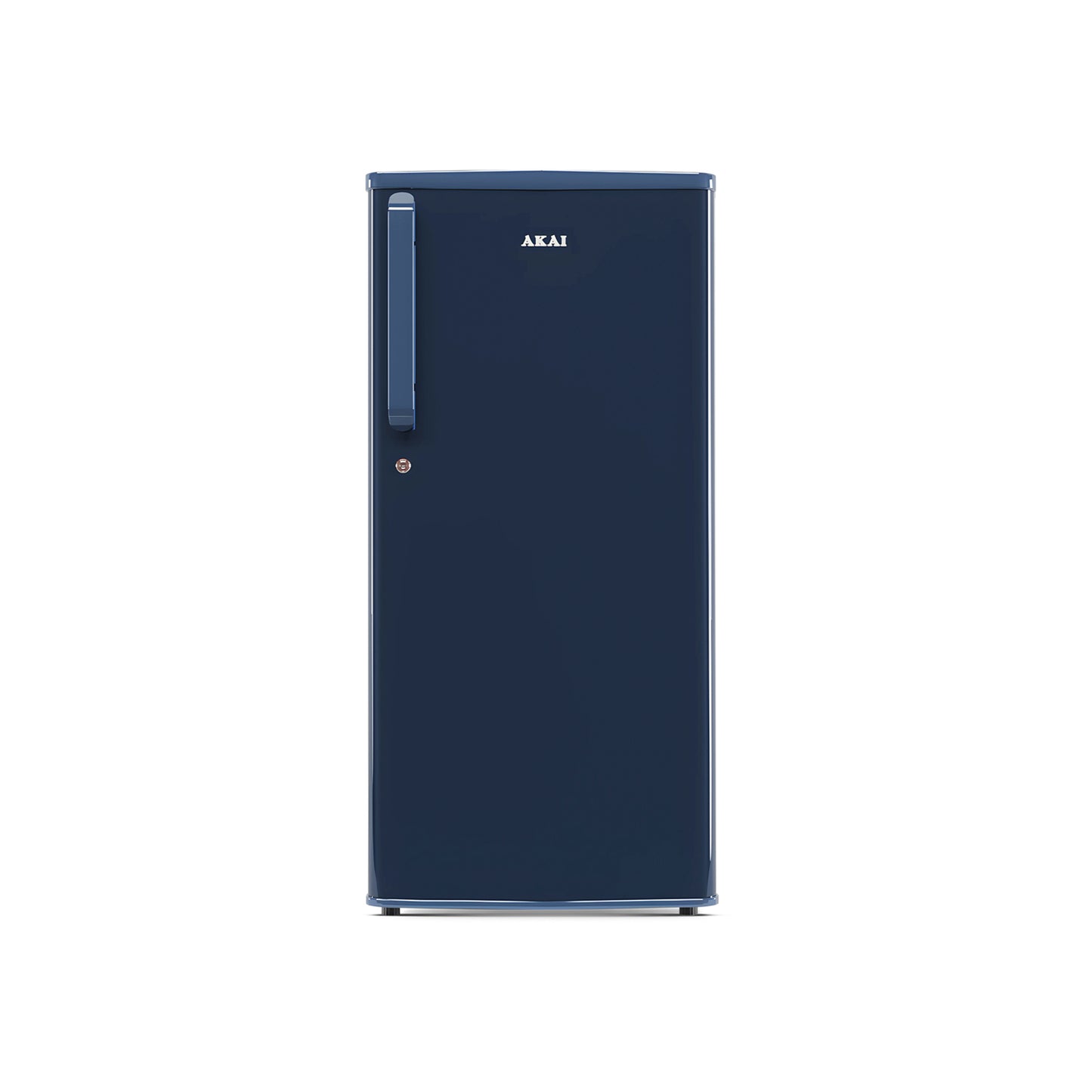 Akai 180L, 1 Star, Single Door Direct Cool Refrigerator (Solid Plain Blue) (AKDE1801-NSPB)