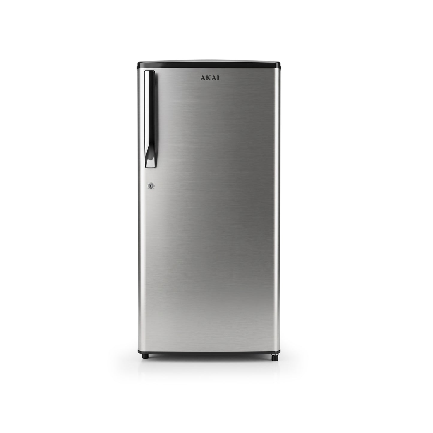 Akai 186L, 1 Star, Single Door Direct Cool Refrigerator (Stainless Steel) (AKDE1901-NSS)