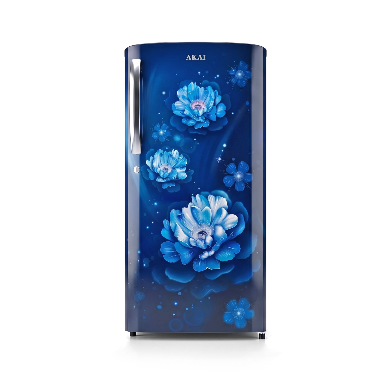 aki69 Akai 186L, 3 Star, Single Door Direct Cool Refrigerator (Glass