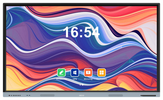 AKAI 190 cm (75 inch) Interactive Flat Panel Display| AKAI India