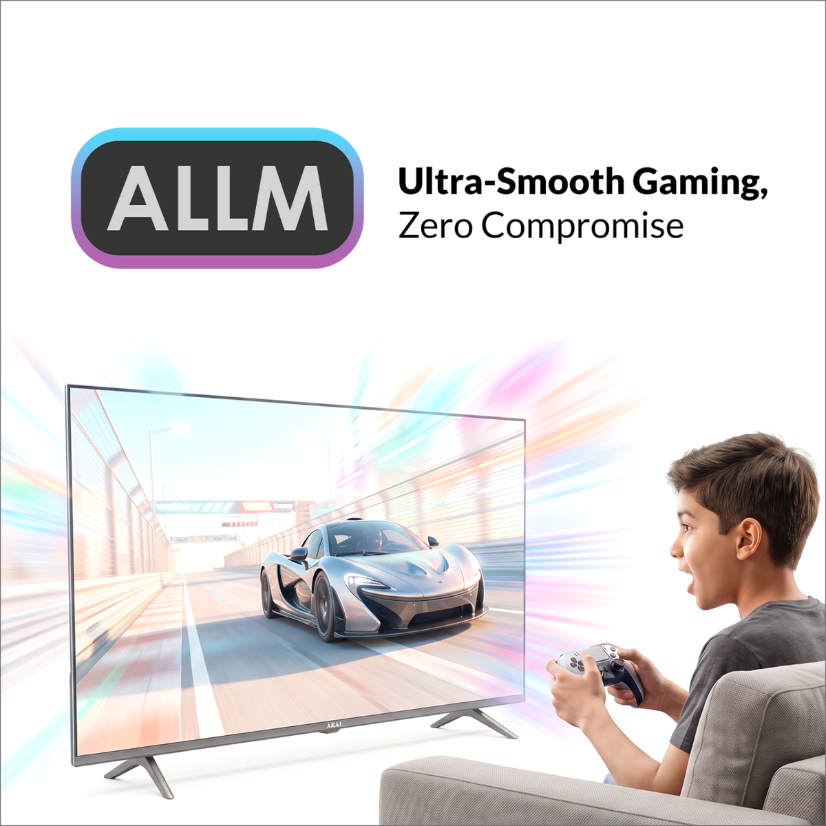 AKAI 43 Inch QLED TV