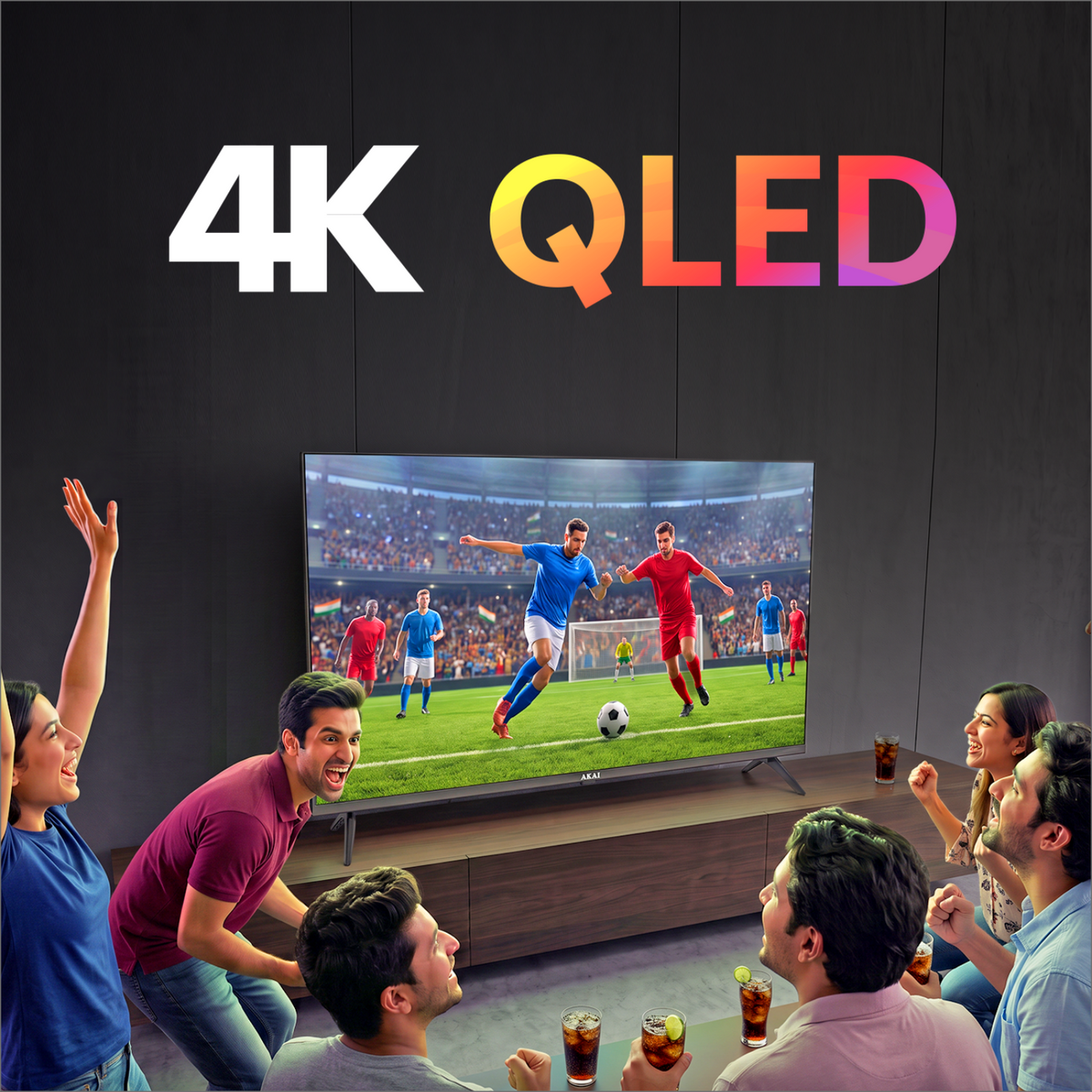 AKAI 165cm (65 Inch) 4K Ultra HD TV