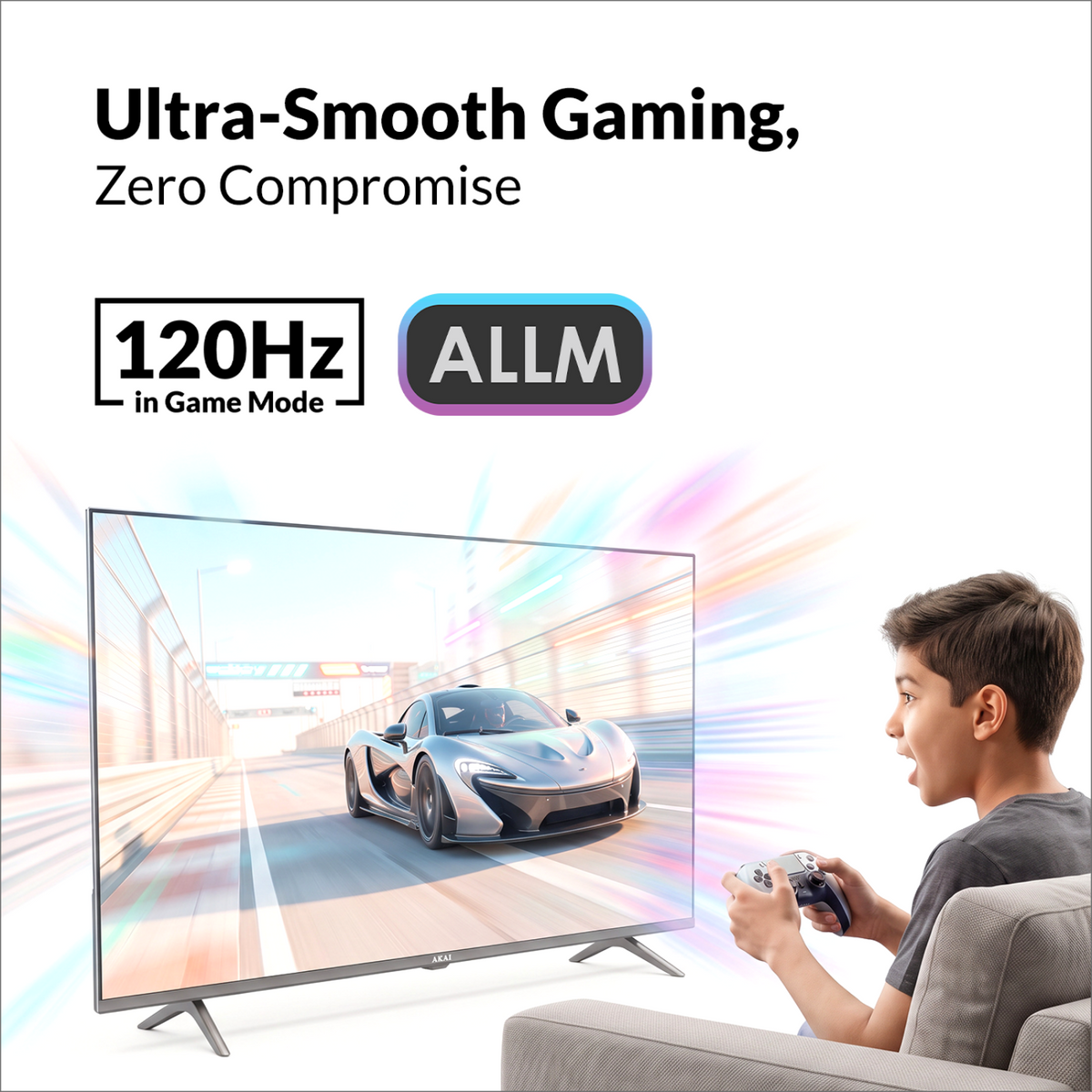 AKAI 139cm (55 Inch) 4K Ultra HD TV