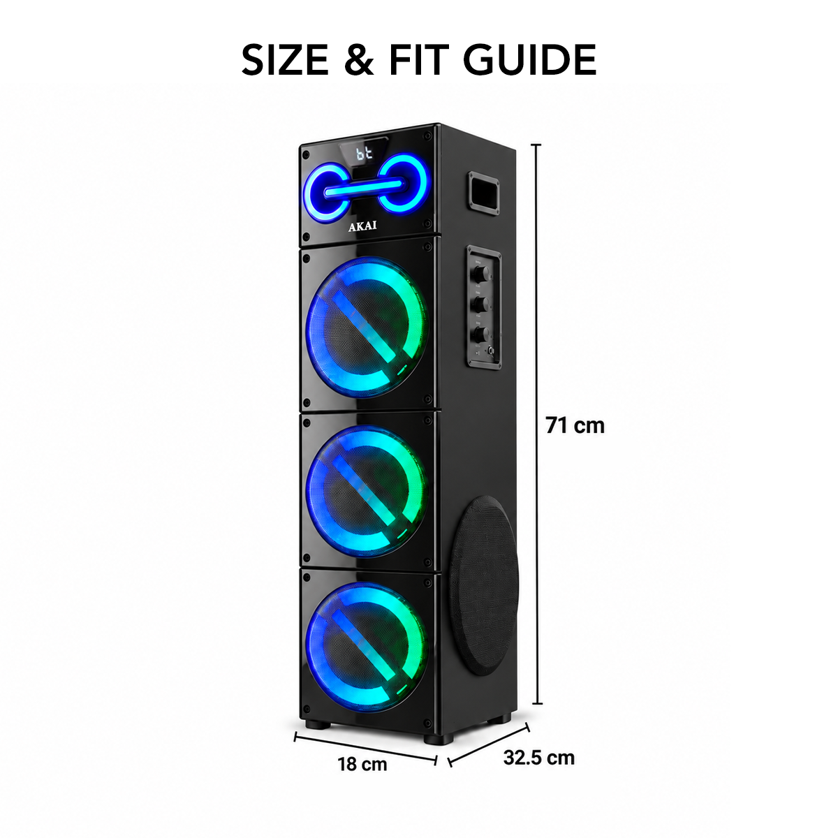 AKAI TWS-800 Max Tower Speaker