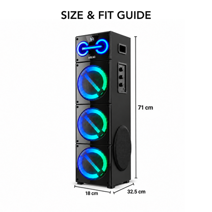 AKAI TWS-800 Max Tower Speaker