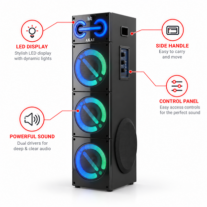 AKAI TWS-800 Max Tower Speaker