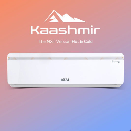 AKAI 1.5 Ton 3 Star Inverter Split AC, Hot and Cold, Kaashmir Series| AKAI India