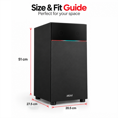 AKAI UltraBoom-80 Bluetooth Party Speaker