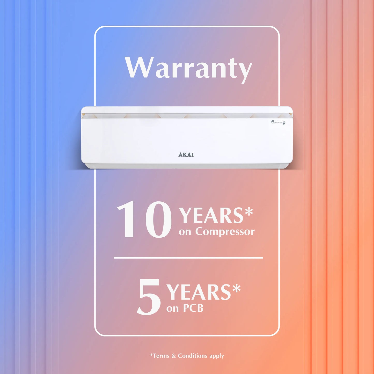 AKAI 1.5 Ton 3 Star Inverter Split AC, Hot and Cold, Kaashmir Series,AKSIHC-183NQE| AKAI India