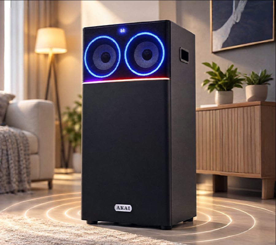 FLOOR STANDING DESIGN STAND TALL. SOUND TALLER.