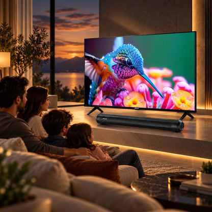 AKAI 43" 4K QLED TV + 60W Soundbar Combo