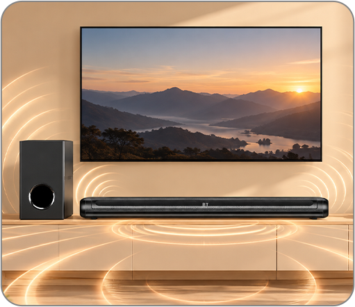 160W ROOM-FILLING SOUND