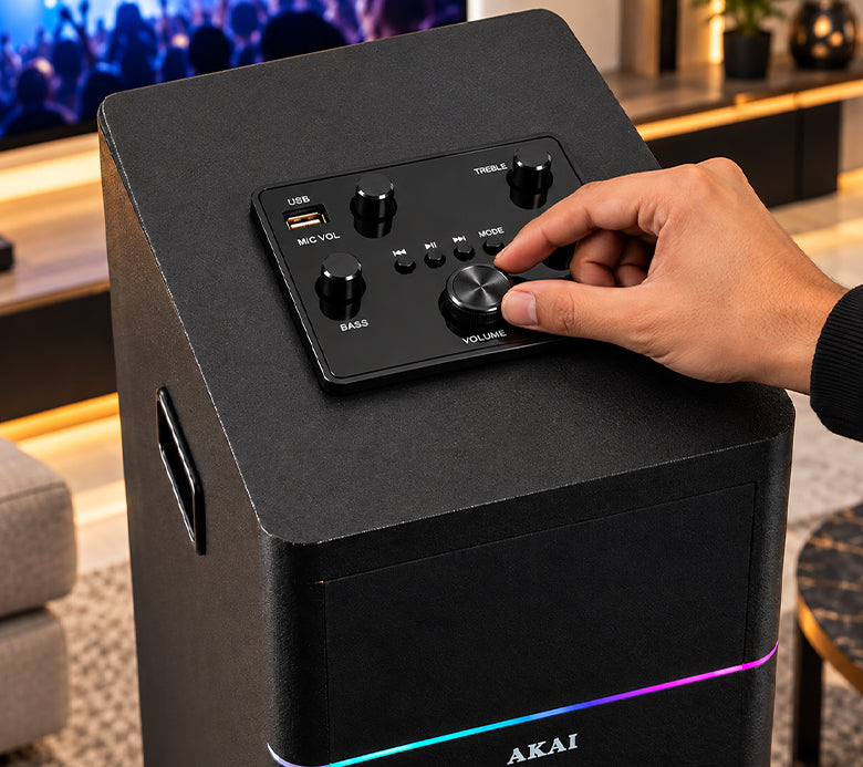 Button + Knob Controls Turn. Tap. Tune.
