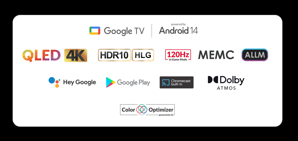 AKAI 43 Inch QLED TV