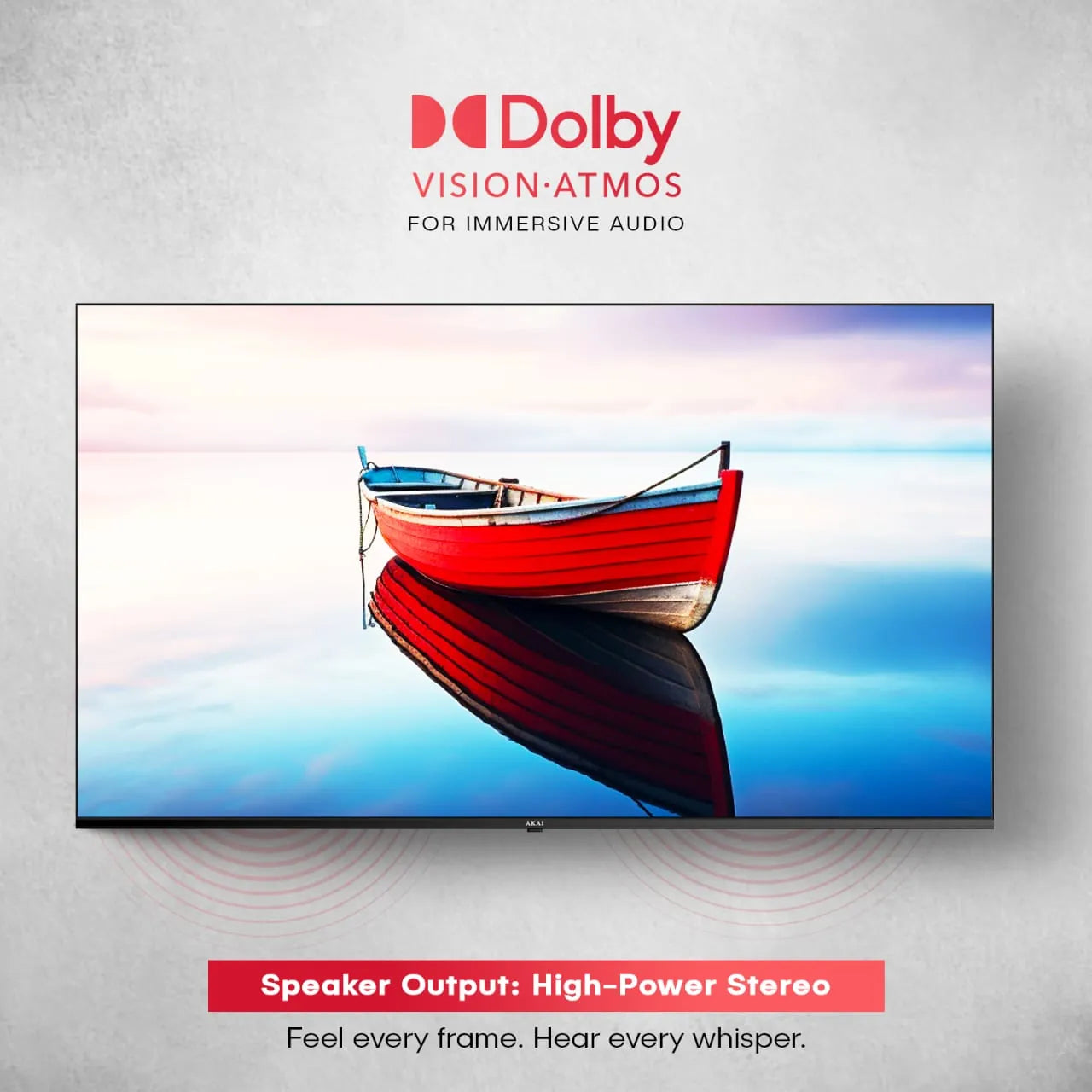 AKAI 254cm (100) 4K Ultra HD Smart Google QLED TV