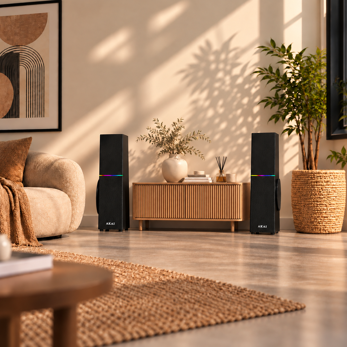 AKAI TS-120 Bluetooth Twin Tower Speaker